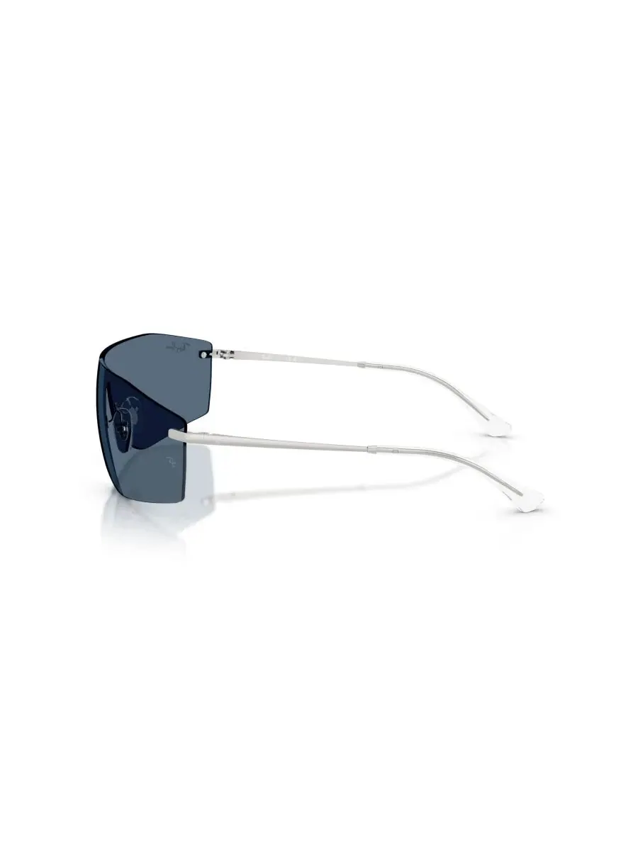 Солнцезащитные очки унисекс с геометрическим рисунком, RB3781 Ray-Ban — изображение 3 из 8, серебряный