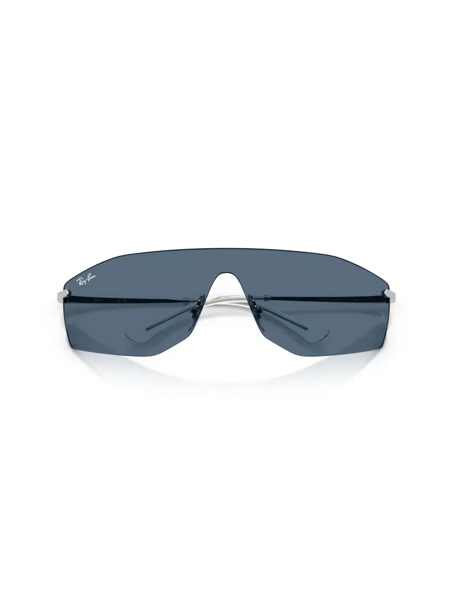 Солнцезащитные очки унисекс с геометрическим рисунком, RB3781 Ray-Ban — изображение 5 из 8, серебряный