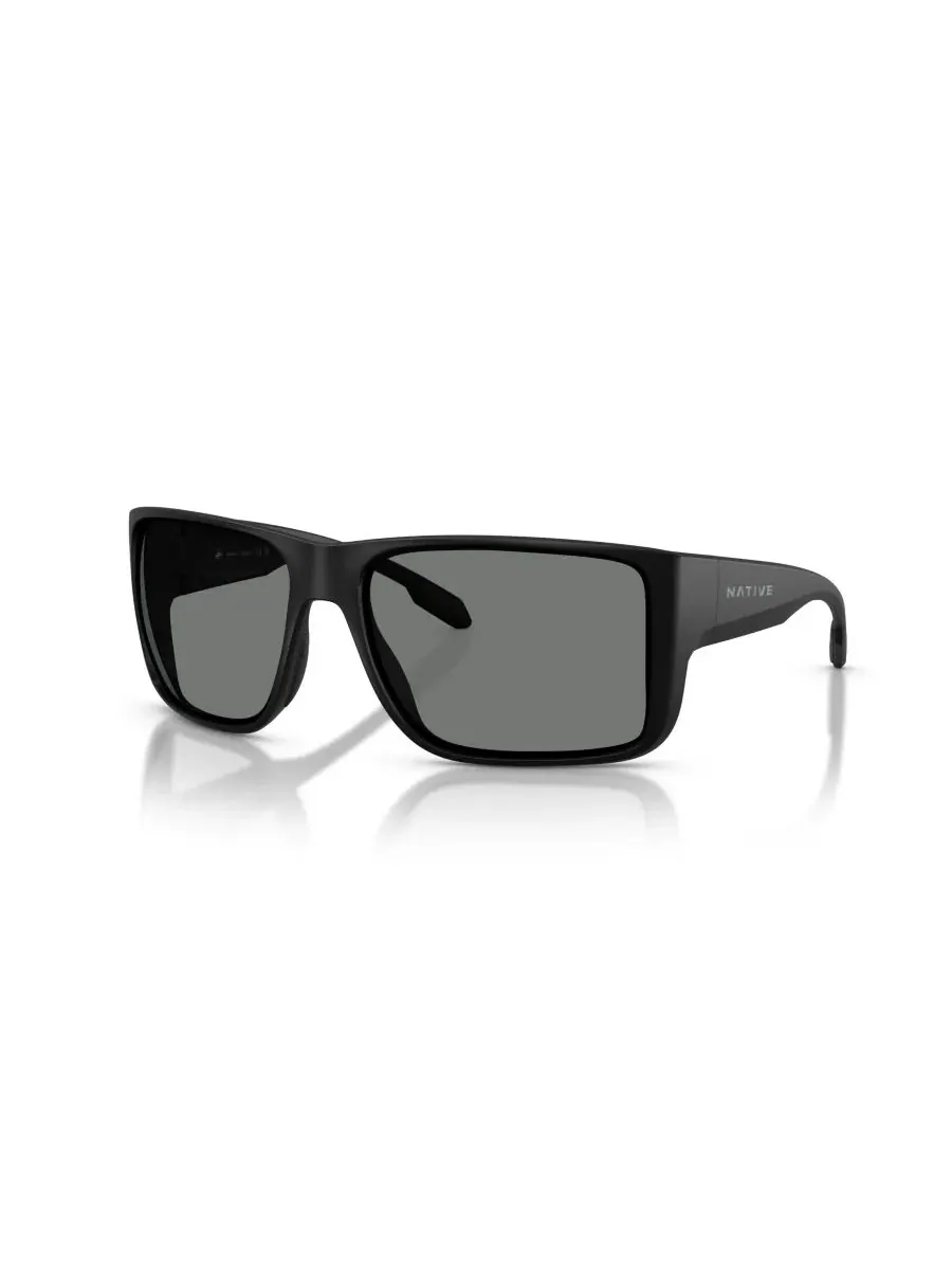 Мужские поляризованные солнцезащитные очки Badlands XL, модель XD9049 Native Eyewear — черный