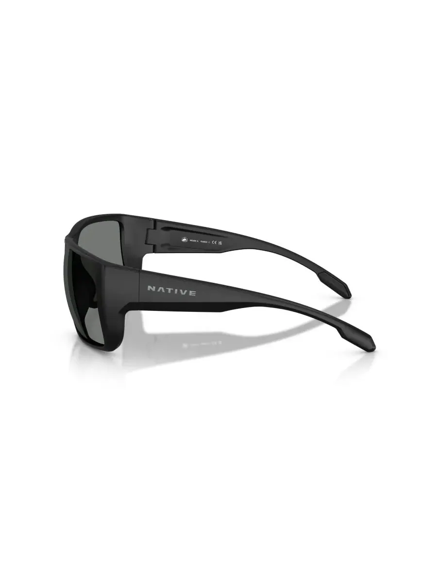 Мужские поляризованные солнцезащитные очки Badlands XL, модель XD9049 Native Eyewear — изображение 3 из 7, черный