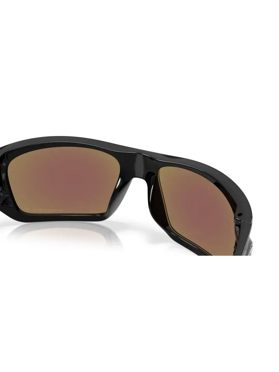 Мужские прямоугольные поляризованные солнцезащитные очки Masseter, OO9486 Oakley — изображение 8 из 9, черный
