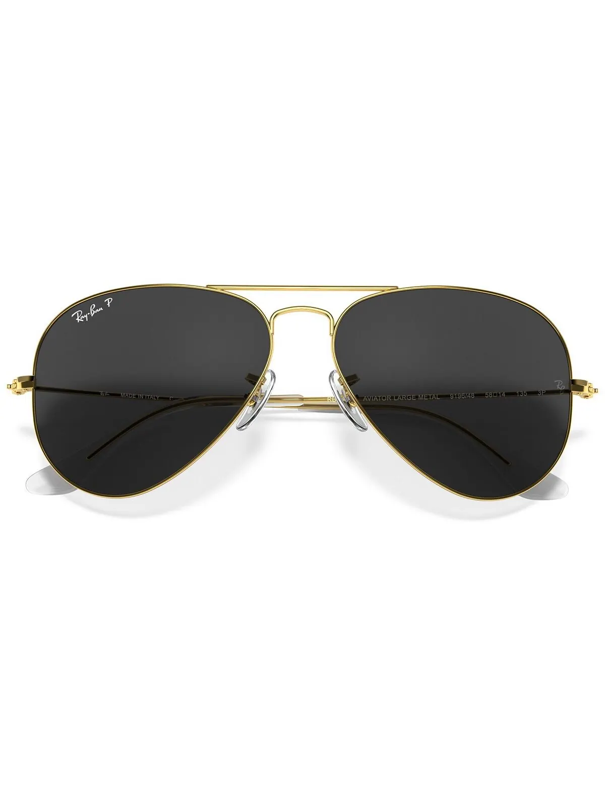 Поляризованные солнцезащитные очки унисекс, RB3025 AVIATOR CLASSIC Ray-Ban — изображение 5 из 7, черный
