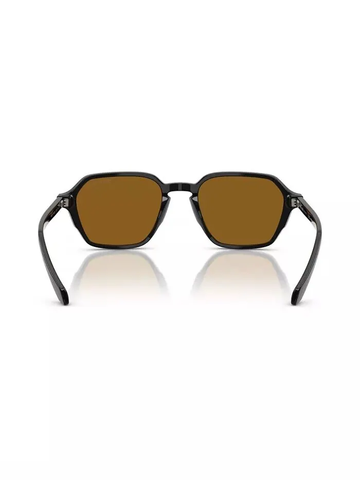 Мужские солнцезащитные очки AR8220 Giorgio Armani — изображение 9 из 10, прозрачный зеленый