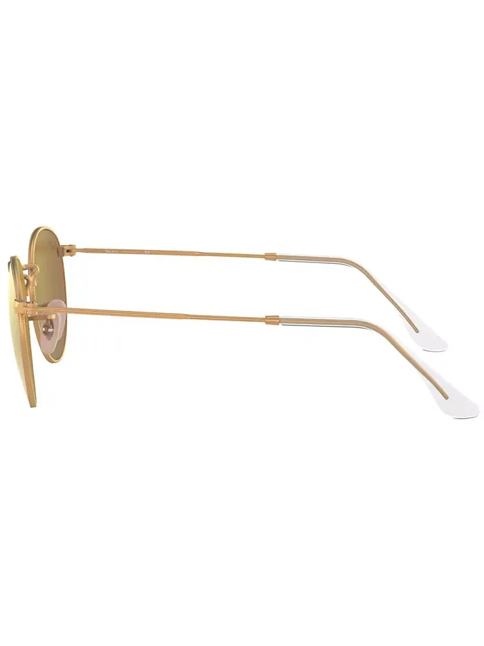 Солнцезащитные очки, RB3447 ROUND FLASH LENSES Ray-Ban — изображение 5 из 7, розовый