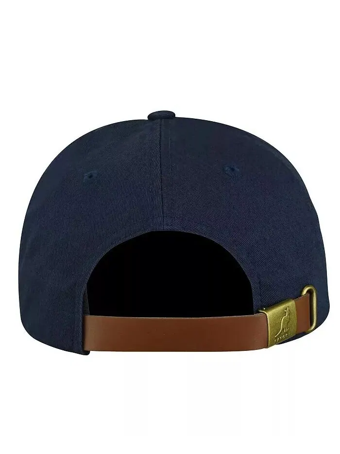 Мужская хлопковая бейсболка Kangol Washed — изображение 2 из 2, темно-синий