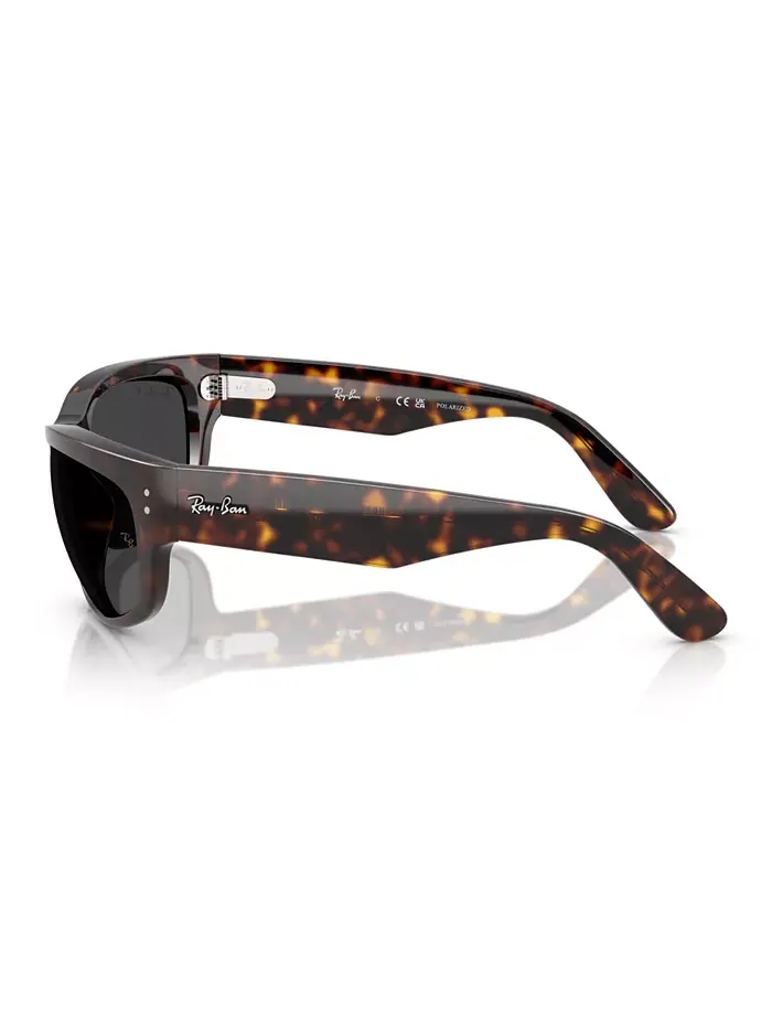 Унисекс поляризованные солнцезащитные очки Mega Balorama, RB2289 Ray-Ban — изображение 3 из 6, коричневый