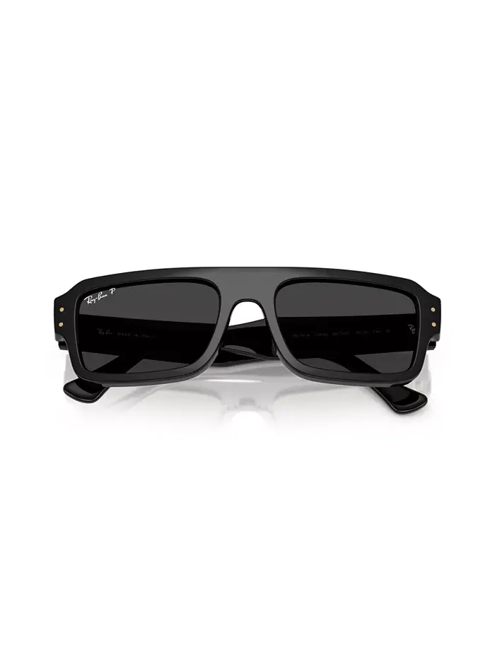 Унисекс солнцезащитные очки Lukas с поляризацией, RB4454 Ray-Ban — изображение 2 из 6, черный