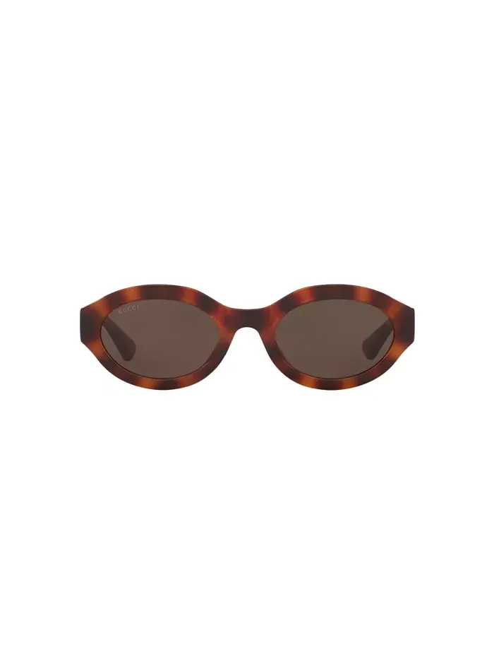 Женские прямоугольные солнцезащитные очки, GG1579S GC002274 Gucci — изображение 2 из 5, коричневый
