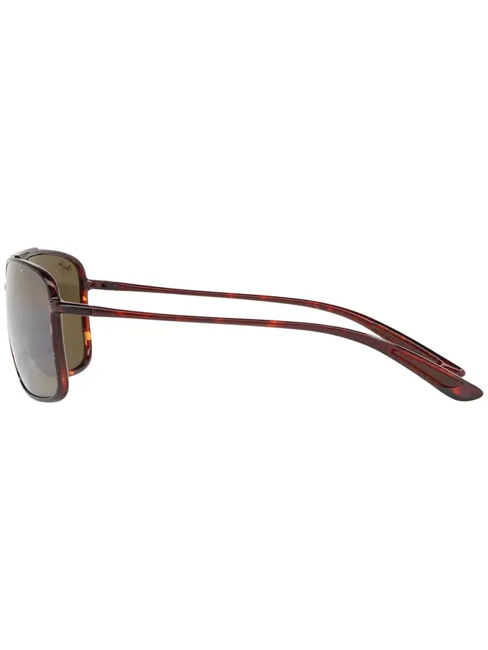 KAUPO Поляризованные солнцезащитные очки, модель 437 Maui Jim — изображение 11 из 11, черный/серый