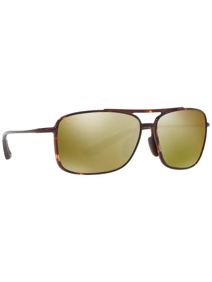 KAUPO Поляризованные солнцезащитные очки, модель 437 Maui Jim — изображение 8 из 11, черный/серый