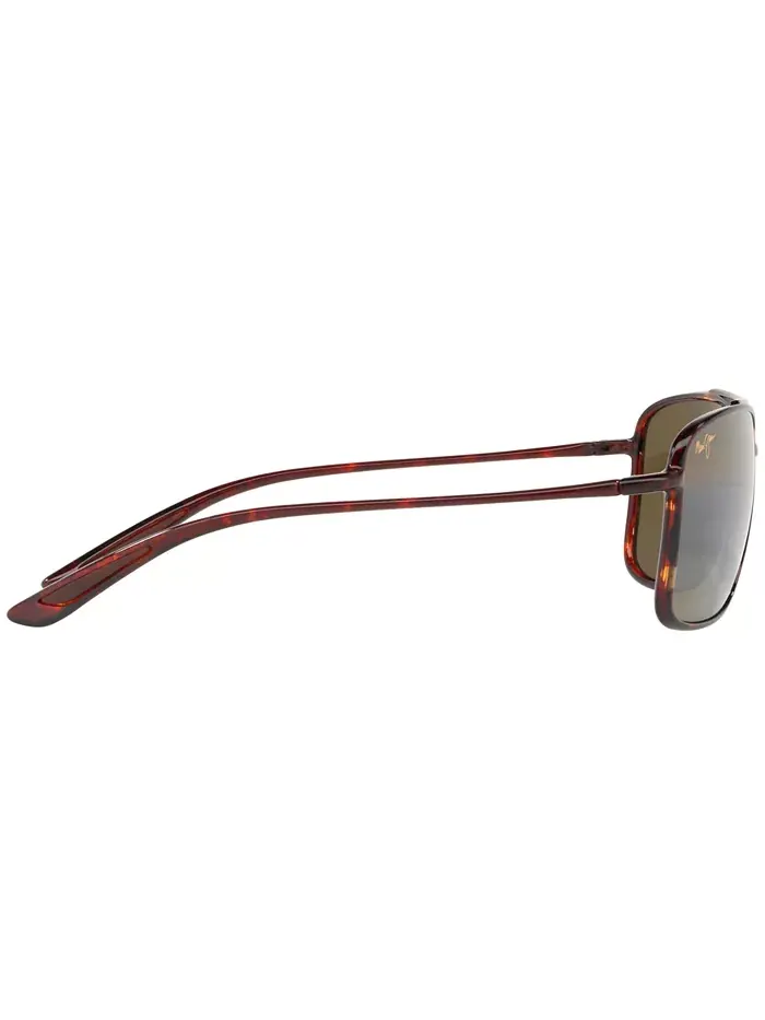 KAUPO Поляризованные солнцезащитные очки, модель 437 Maui Jim — изображение 9 из 11, черный/серый