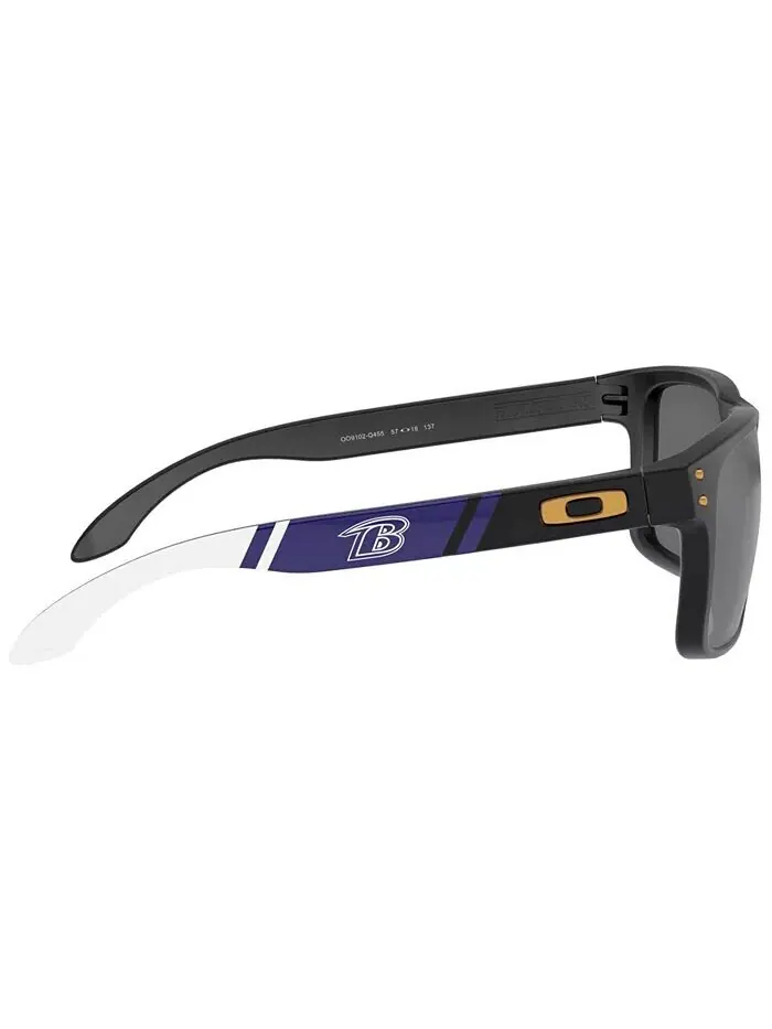 Мужские солнцезащитные очки Holbrook, OO9102 Коллекция NFL Oakley — изображение 2 из 6, черный