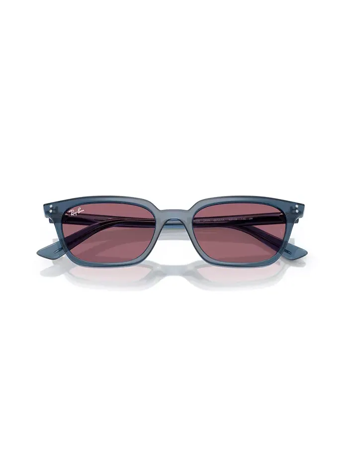Унисекс поляризованные солнцезащитные очки Zaya, RB4456 Ray-Ban — изображение 2 из 6, светлый синий