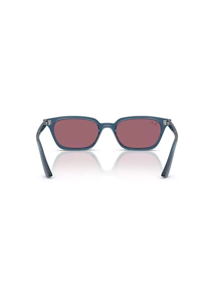 Унисекс поляризованные солнцезащитные очки Zaya, RB4456 Ray-Ban — изображение 3 из 6, светлый синий