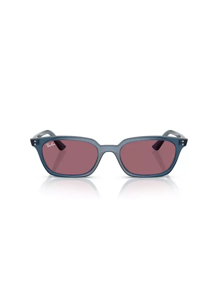 Унисекс поляризованные солнцезащитные очки Zaya, RB4456 Ray-Ban — изображение 5 из 6, светлый синий
