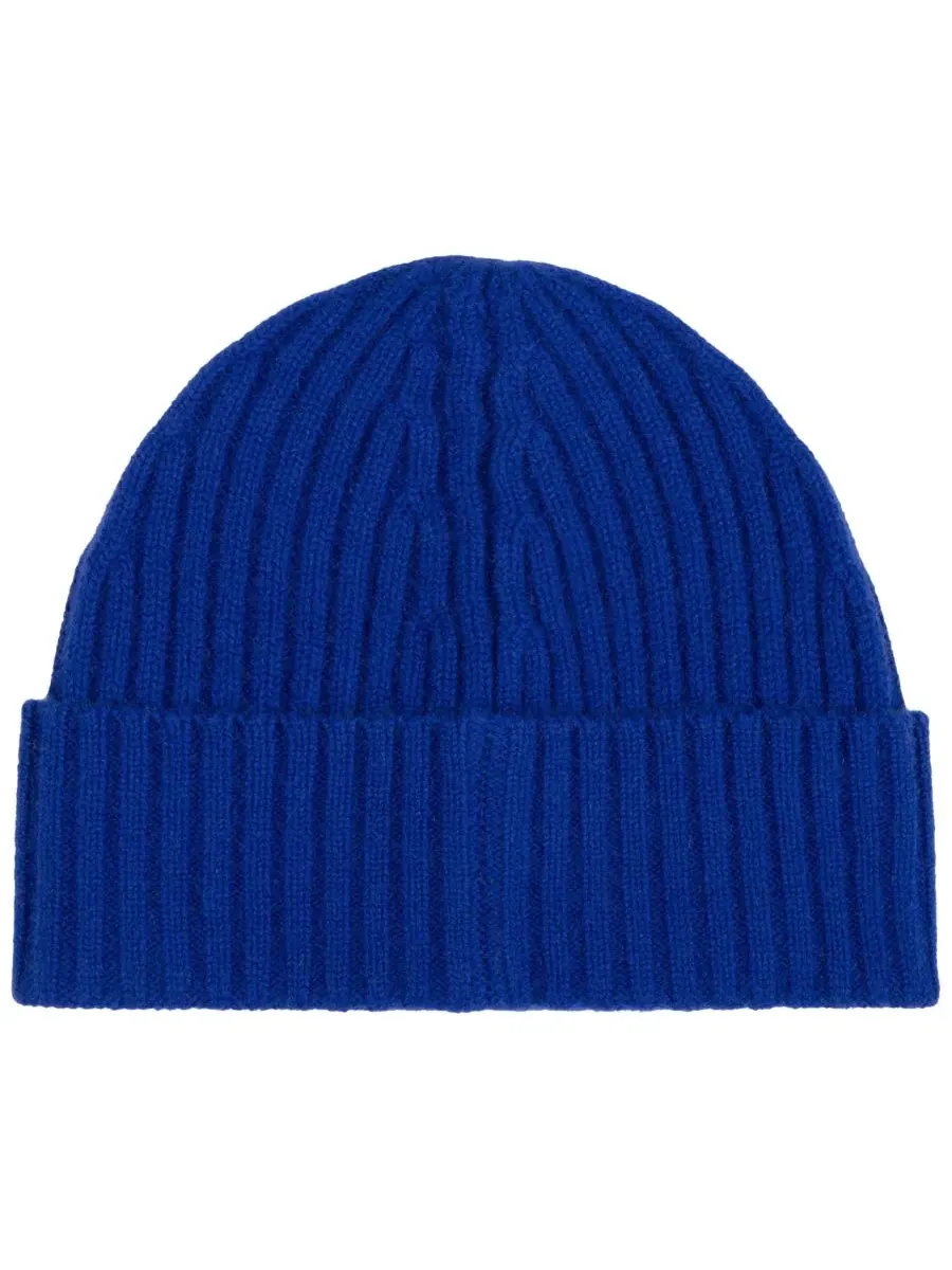 Мужская шапка из кашемира Rib Polo Ralph Lauren, Active Royal — изображение 2 из 4