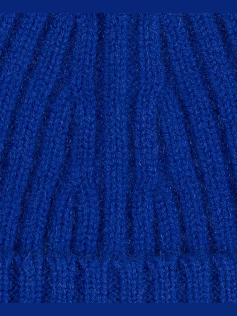 Мужская шапка из кашемира Rib Polo Ralph Lauren, Active Royal — изображение 4 из 4