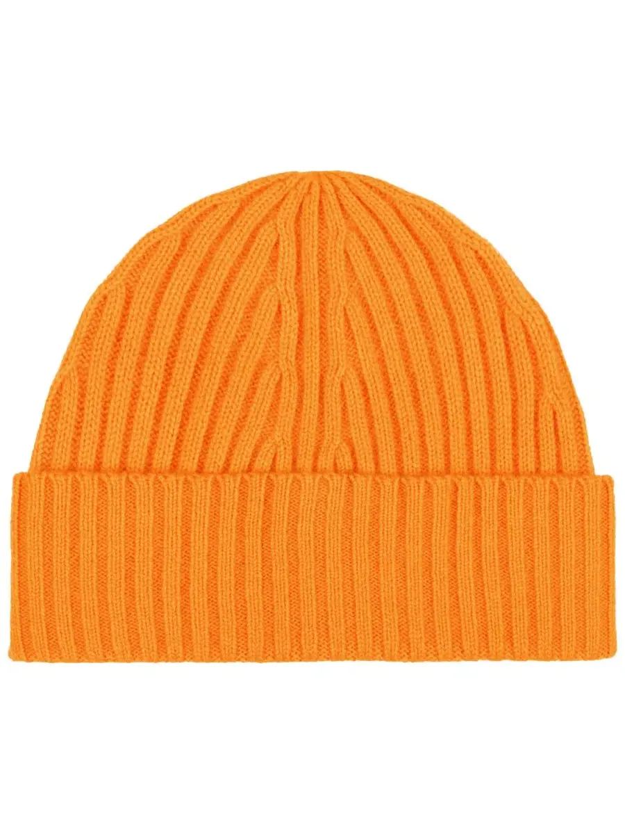 Вязаная шапка из кашемира с отворотом Polo Ralph Lauren