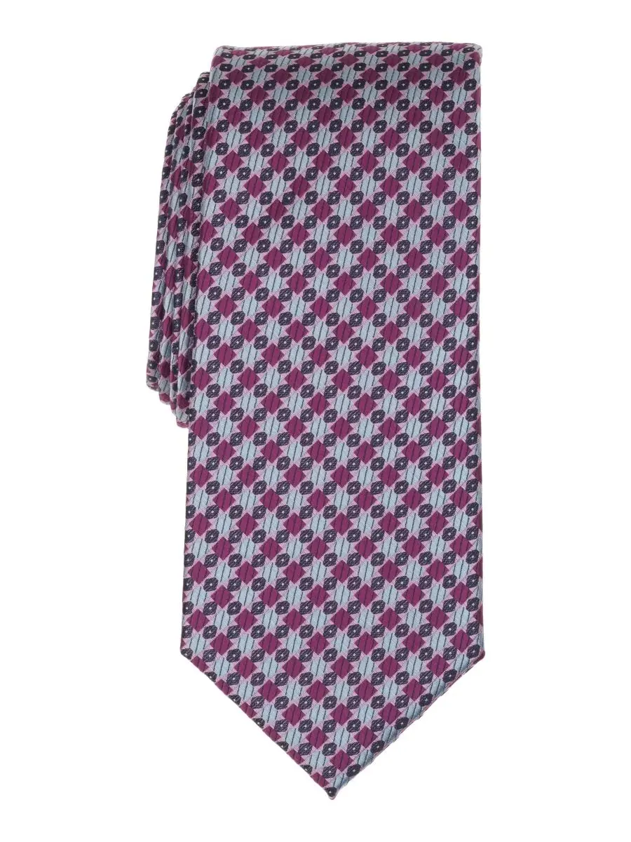 Галстук с ромбовидным узором Perry Ellis