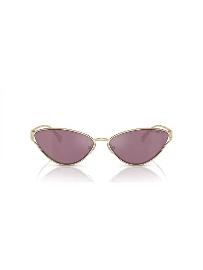 Женские солнцезащитные очки, градиент TF3095 Tiffany & Co. — изображение 2 из 6, бледный золотистый