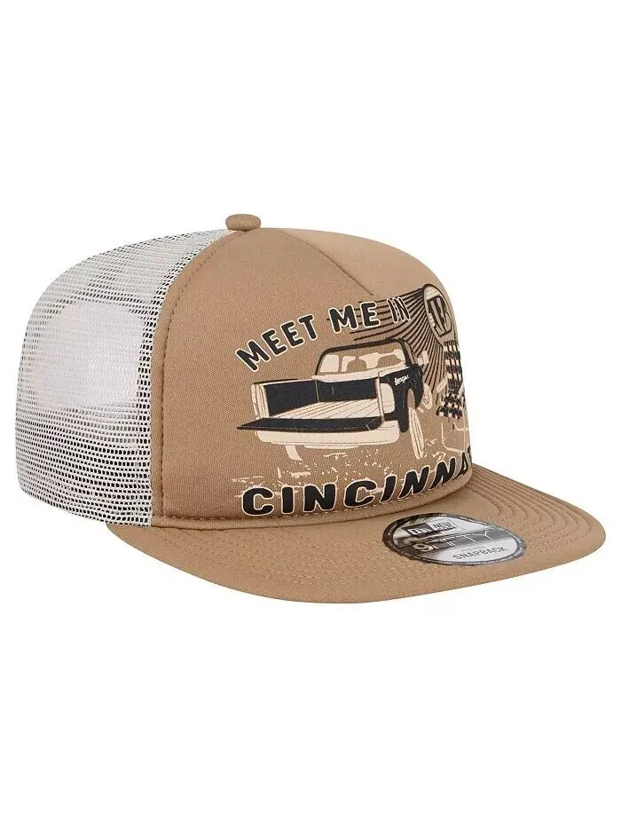 Мужская кепка Snapback Cincinnati Bengals Meet Me 9FIFTY цвета загара New Era — изображение 3 из 4