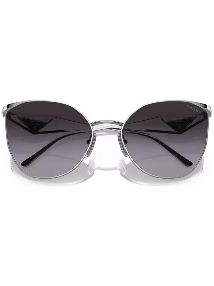 Женские солнцезащитные очки Irregular, модель PR 50ZS PRADA — изображение 5 из 6, серебристый