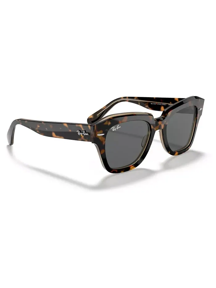 Солнцезащитные очки STATE STREET, модель RB2186 Ray-Ban — изображение 3 из 6, серый
