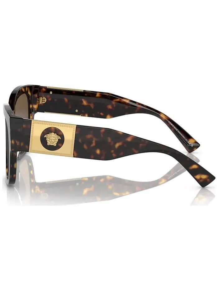 Женские солнцезащитные очки, VE4437U Versace — изображение 3 из 6, коричневый