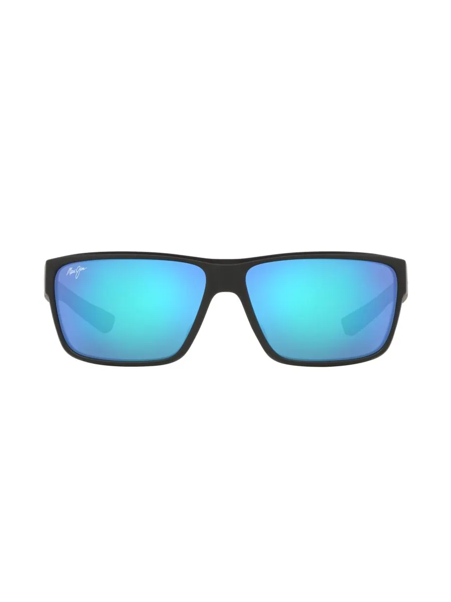 Мужские поляризованные солнцезащитные очки Uila, MJ000785 Maui Jim — изображение 2 из 5, черный