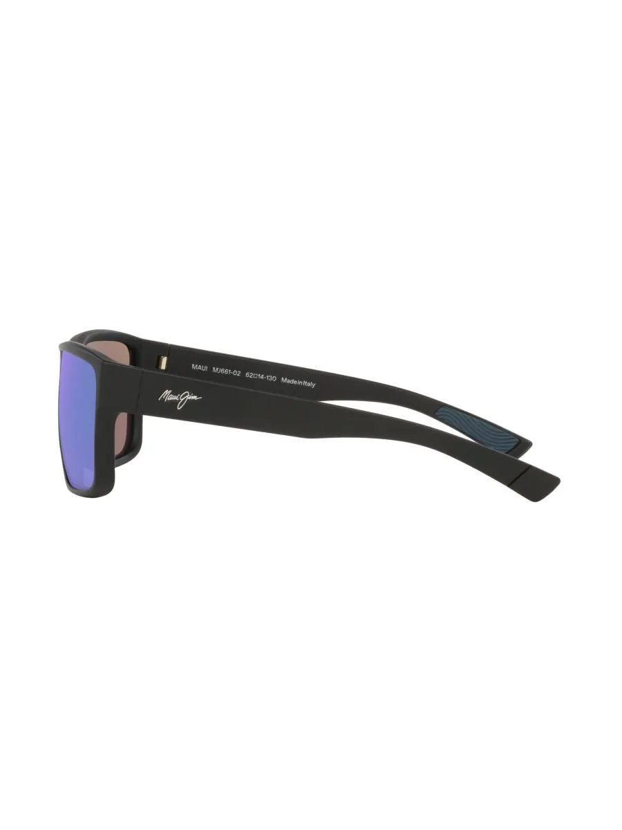 Мужские поляризованные солнцезащитные очки Uila, MJ000785 Maui Jim — изображение 3 из 5, черный