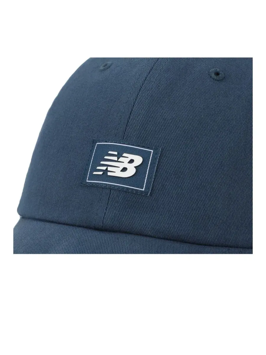Мужская шестипанельная кепка Flying NB Logo для взрослых New Balance — изображение 3 из 3, темно-синий