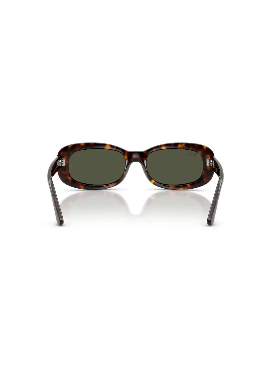 Женские овальные солнцезащитные очки, RB2221 Ray-Ban — изображение 4 из 5, коричневый