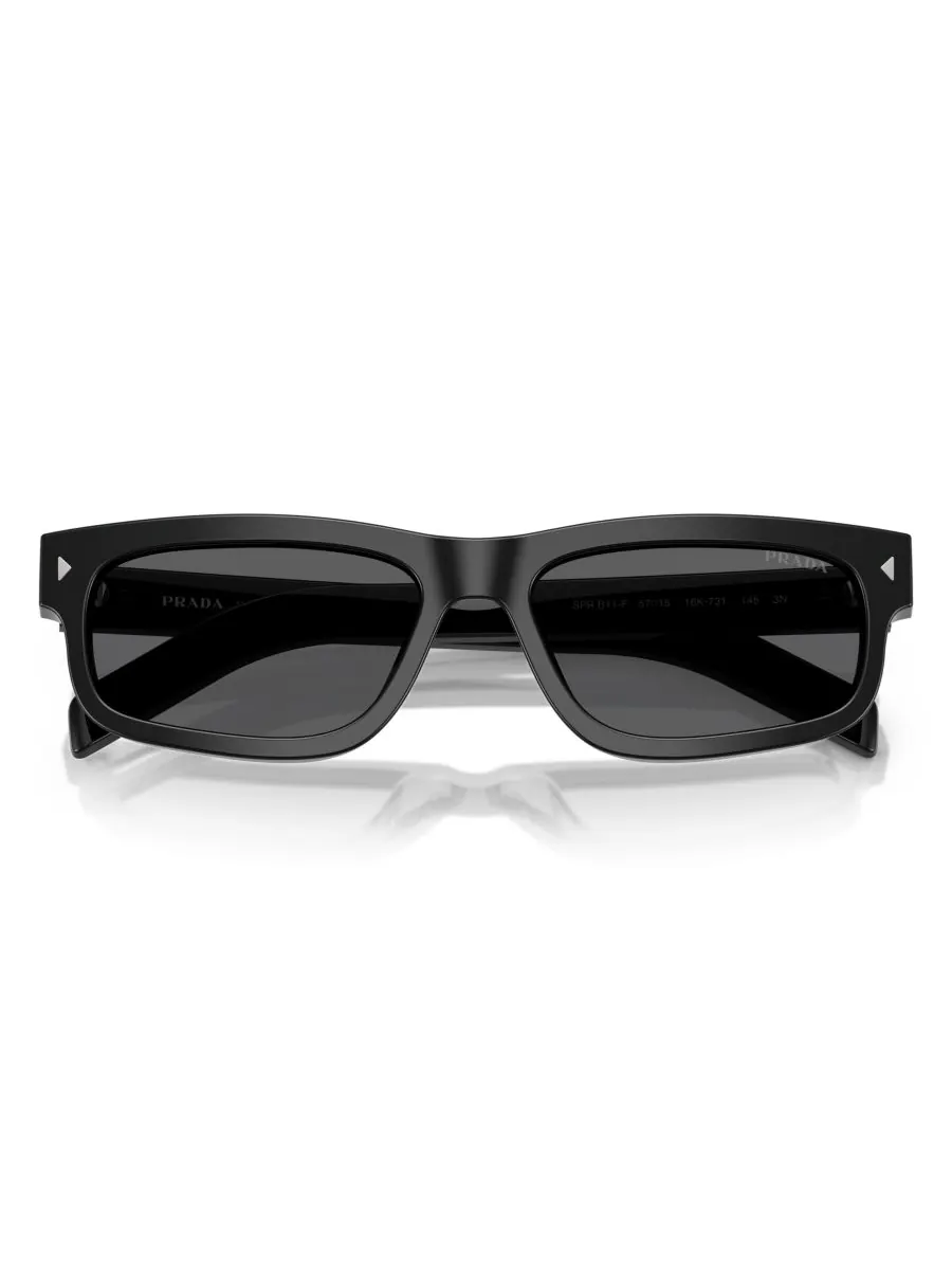 Мужские солнцезащитные очки PR B11SF PRADA — изображение 6 из 6, черный