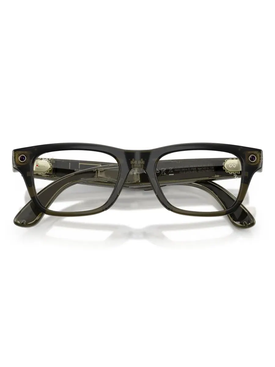 Очки Blayzer Optics Ray-Ban Meta — изображение 5 из 9, темный оливковый