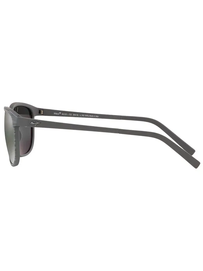 Унисекс поляризованные солнцезащитные очки Dragon's Teeth, MJ000608 Maui Jim — изображение 6 из 6, серый