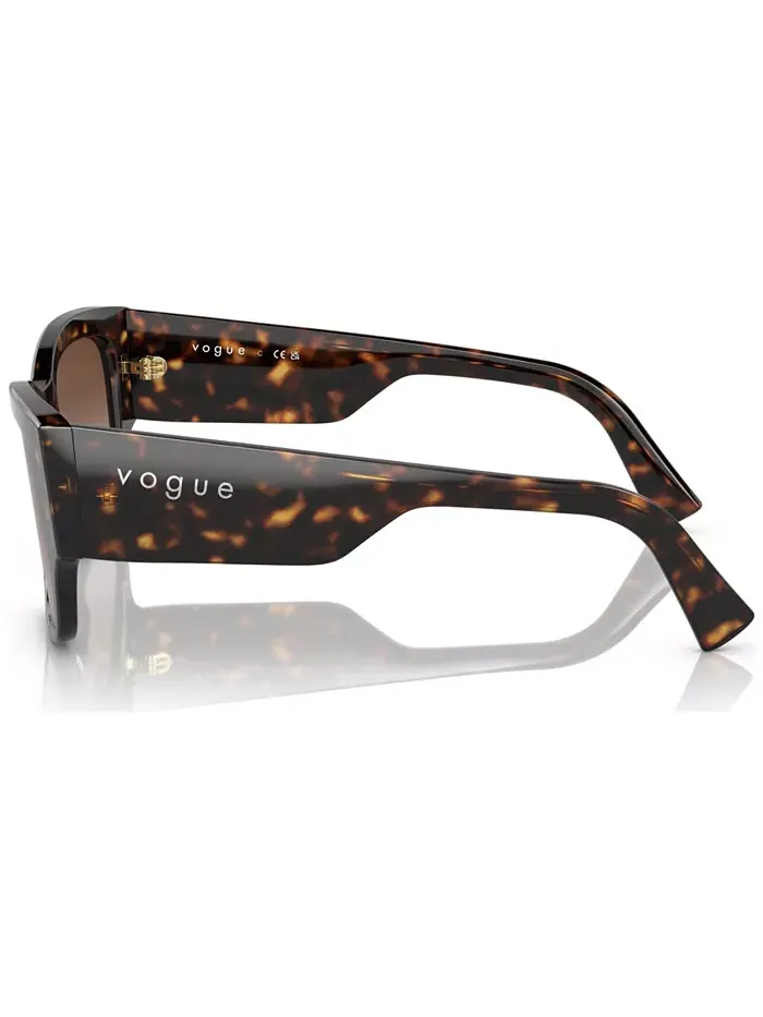 Женские солнцезащитные очки, VO5462S Vogue Eyewear — изображение 3 из 6, коричневый