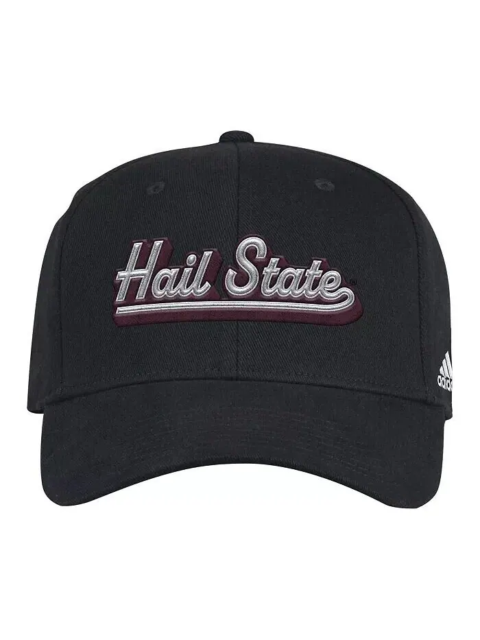Мужская бейсболка Mississippi State Bulldogs Chant Flex adidas