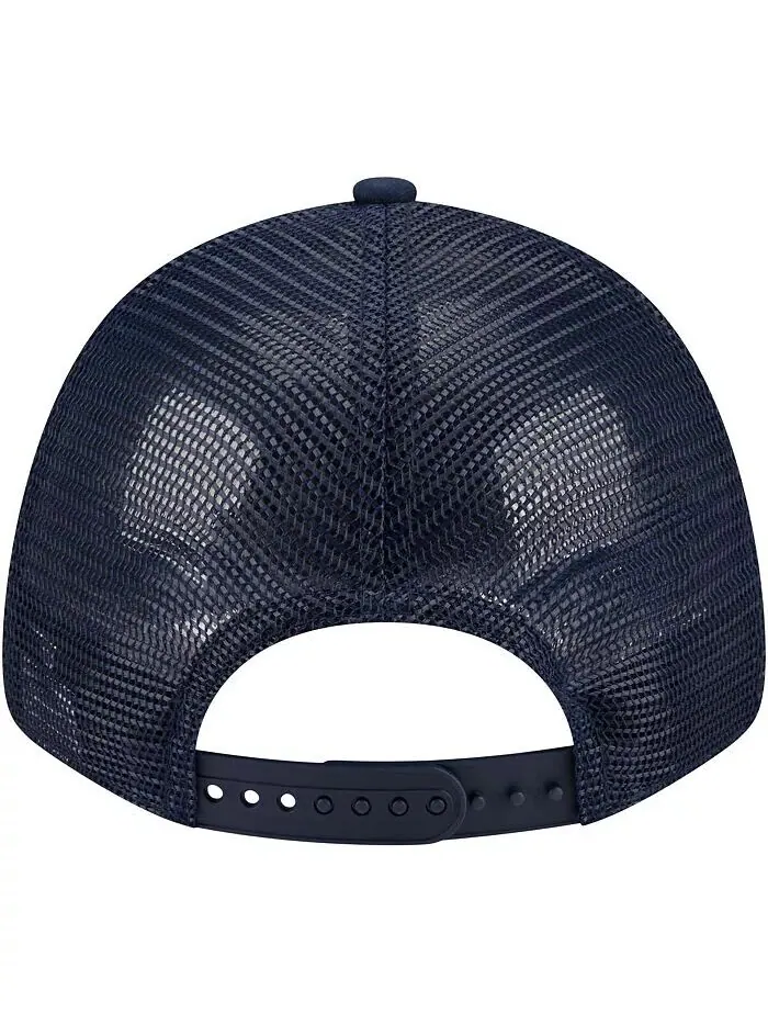 Мужская темно-синяя кепка Dallas Cowboys Plate 9FORTY Trucker Adjustable New Era — изображение 2 из 4