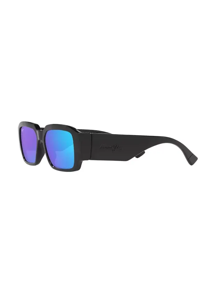 Унисекс поляризованные солнцезащитные очки, Kupale Maui Jim — изображение 4 из 18, черный