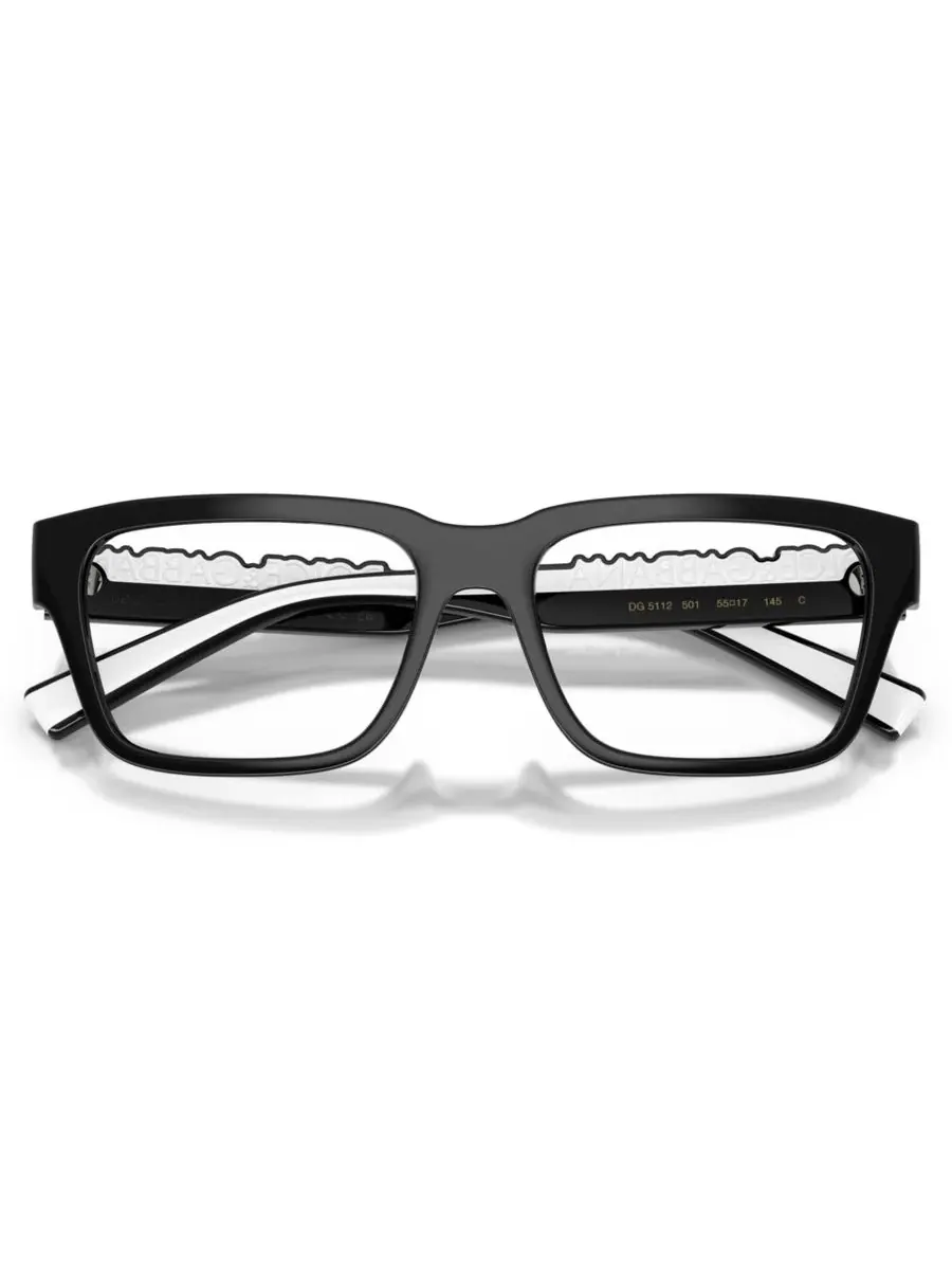 Квадратные очки унисекс Dolce Gabbana, DG5112 Dolce&Gabbana — изображение 3 из 5, черный