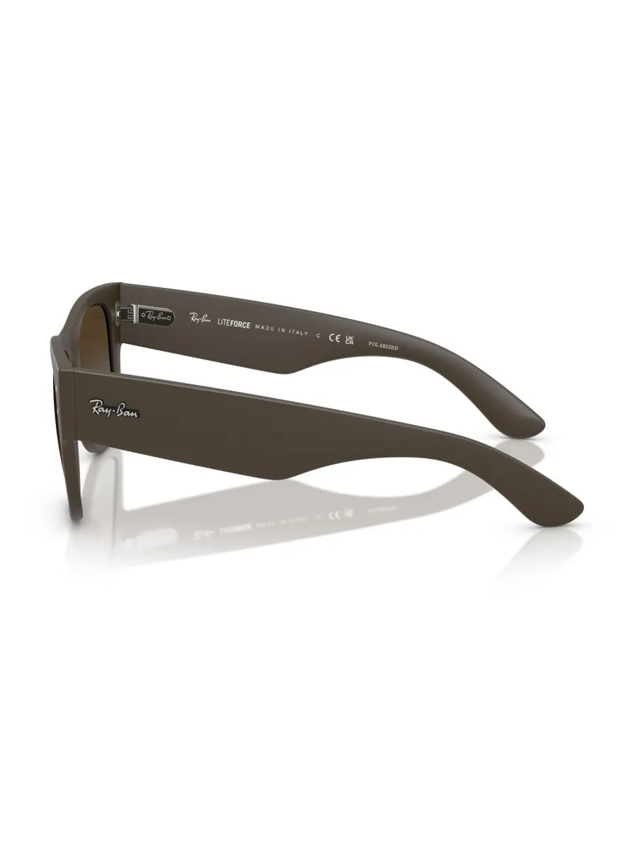 Солнцезащитные очки унисекс с поляризацией, RB4840S Ray-Ban — изображение 4 из 10, песочный коричневый