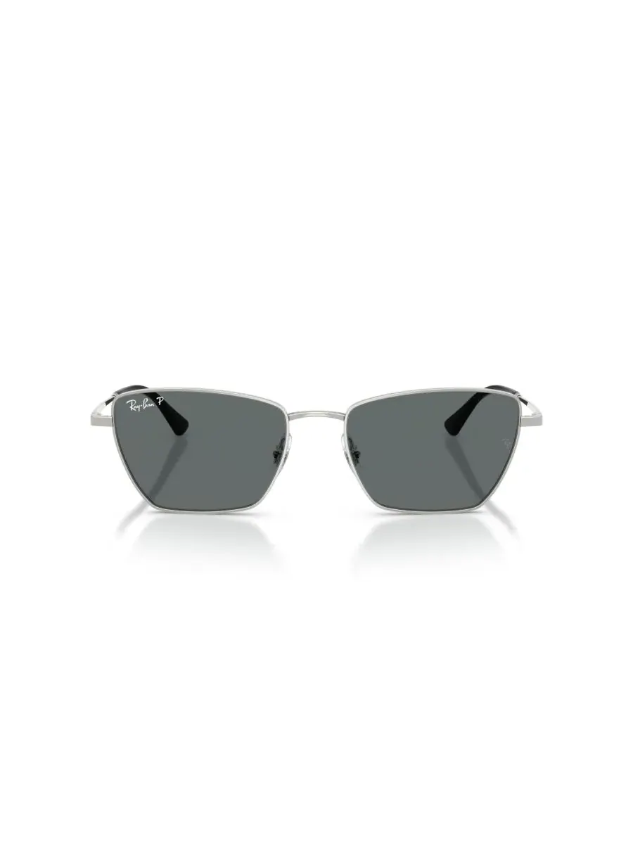 Солнцезащитные очки унисекс с поляризацией, RB3783 Ray-Ban — изображение 2 из 8, серебряный