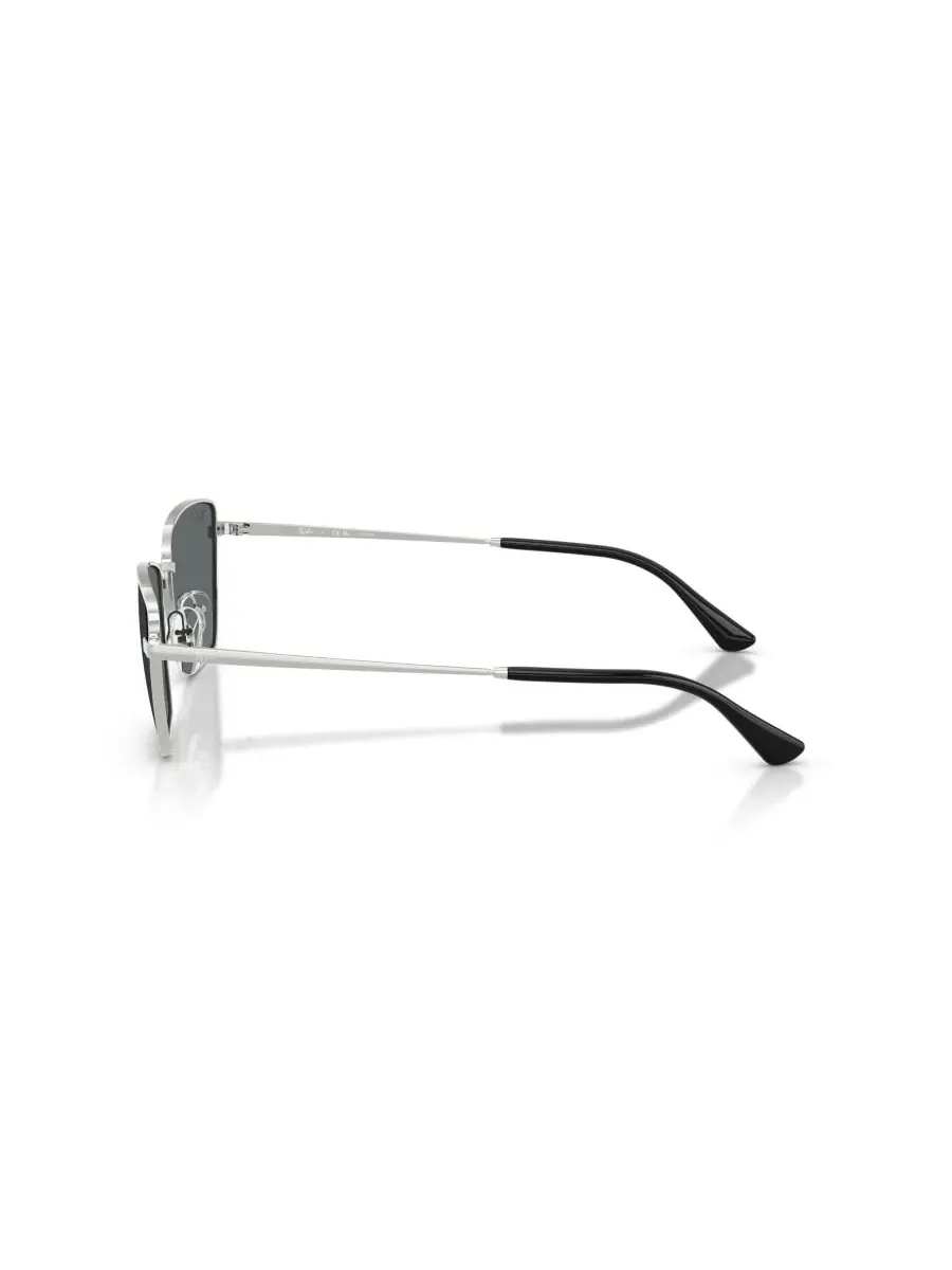 Солнцезащитные очки унисекс с поляризацией, RB3783 Ray-Ban — изображение 3 из 8, серебряный