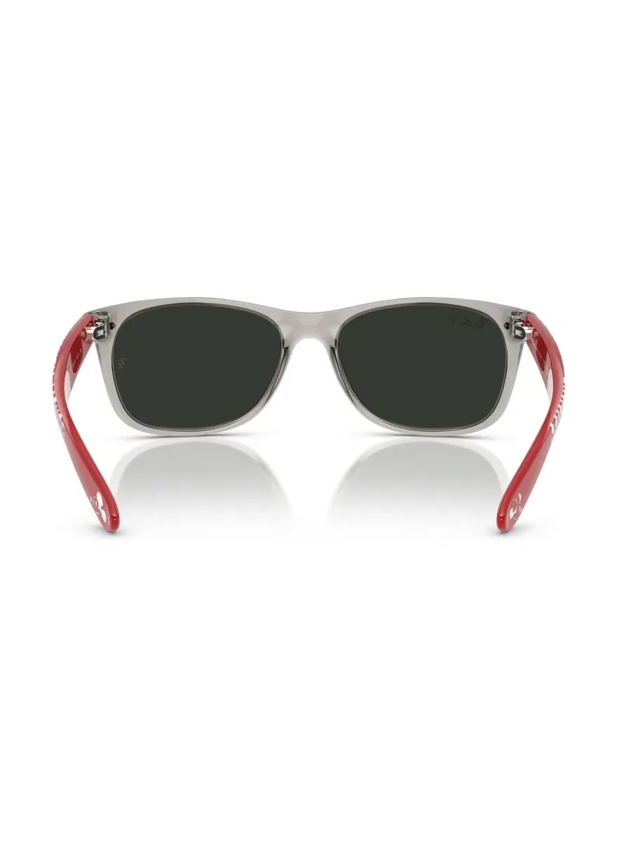 Солнцезащитные очки унисекс с поляризацией, модель New Wayfarer RB2132 Ray-Ban — изображение 4 из 6, прозрачный серый