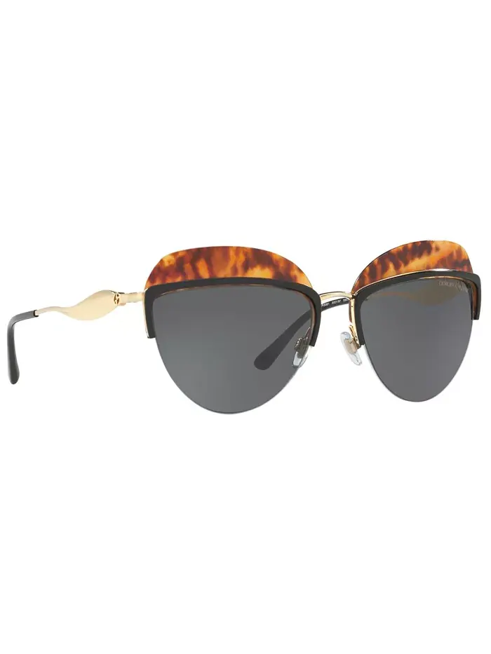 Женские солнцезащитные очки, AR6061 Giorgio Armani — изображение 3 из 6, серый