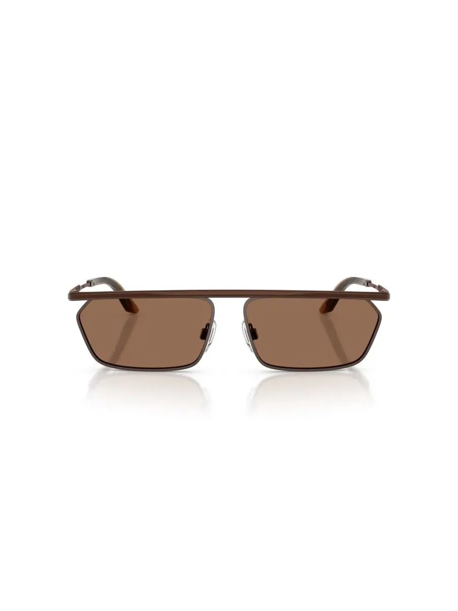 Мужские прямоугольные солнцезащитные очки, DG2327 Dolce&Gabbana — изображение 2 из 6, коричневый