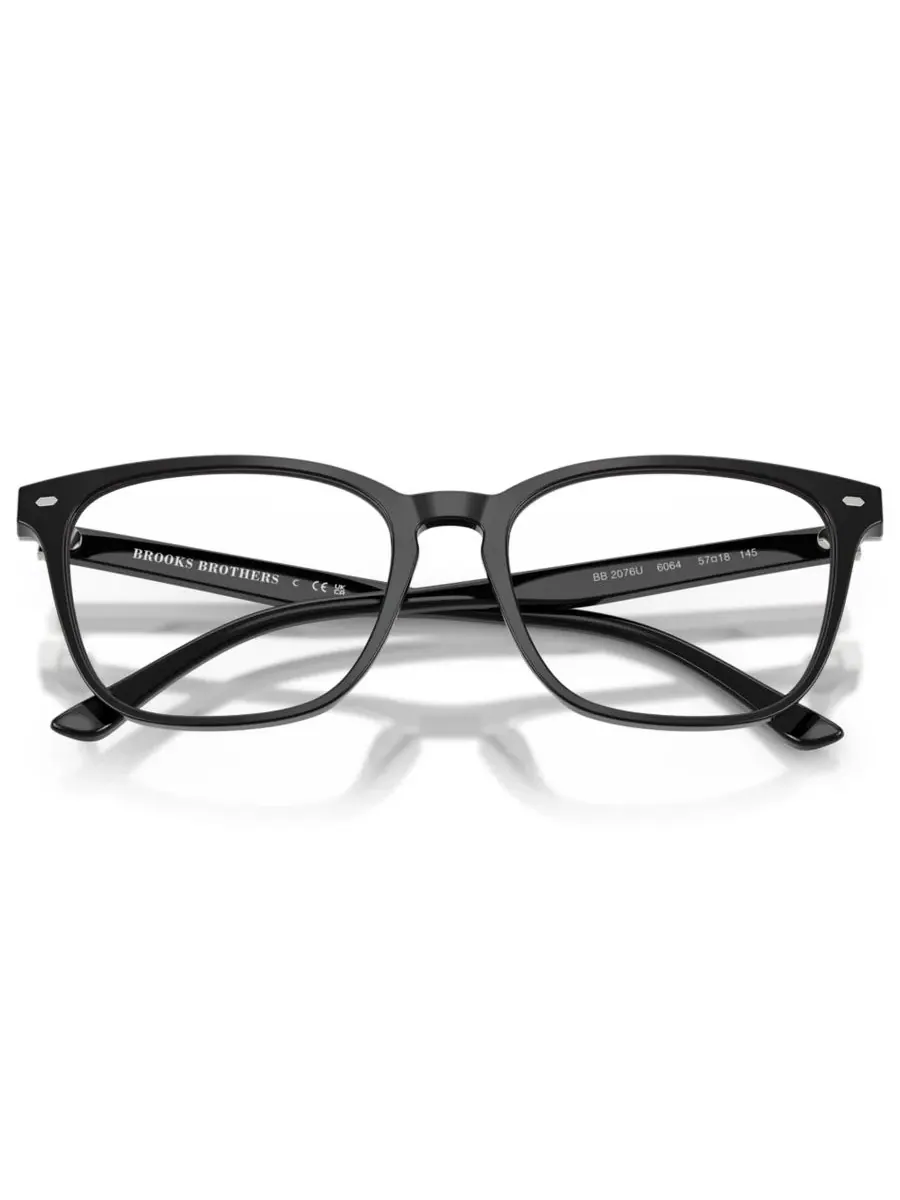 Мужские квадратные очки, BB2076U Brooks Brothers — изображение 5 из 6, черный