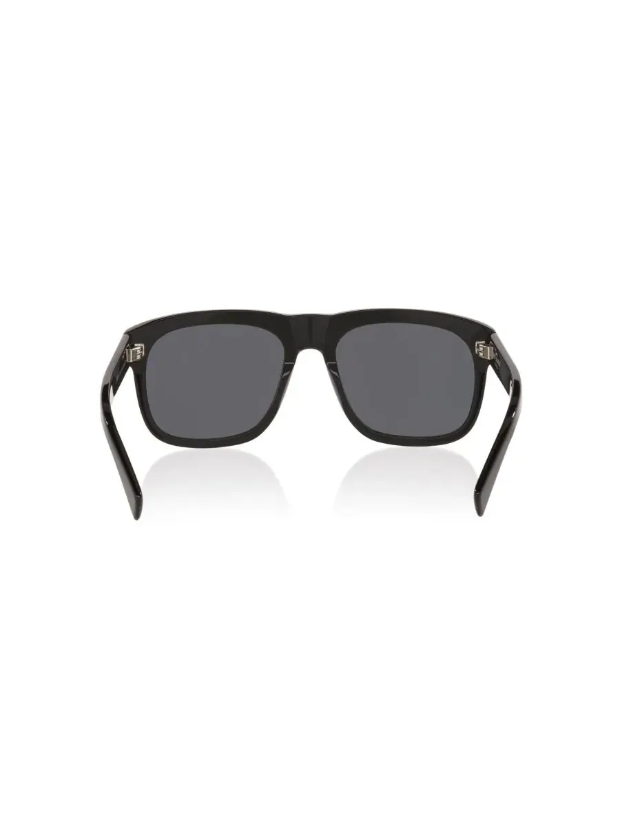 Мужские прямоугольные солнцезащитные очки, SL 558 YS000427 Saint Laurent — изображение 4 из 7, черный