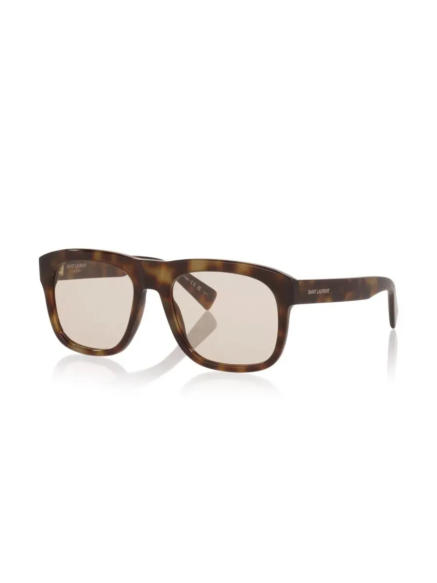 Мужские прямоугольные солнцезащитные очки, SL 558 YS000427 Saint Laurent