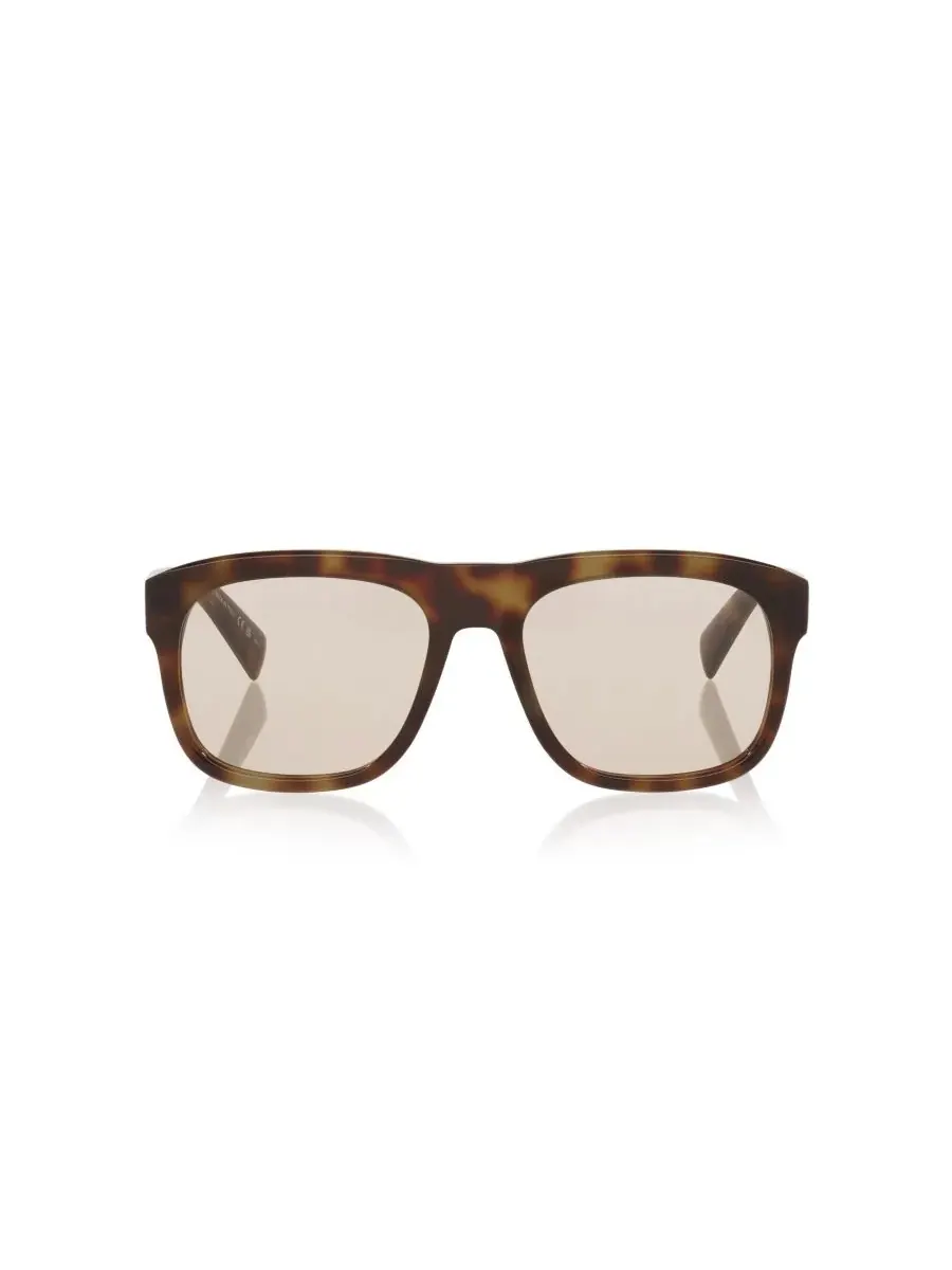 Мужские прямоугольные солнцезащитные очки, SL 558 YS000427 Saint Laurent — изображение 2 из 7, коричневый